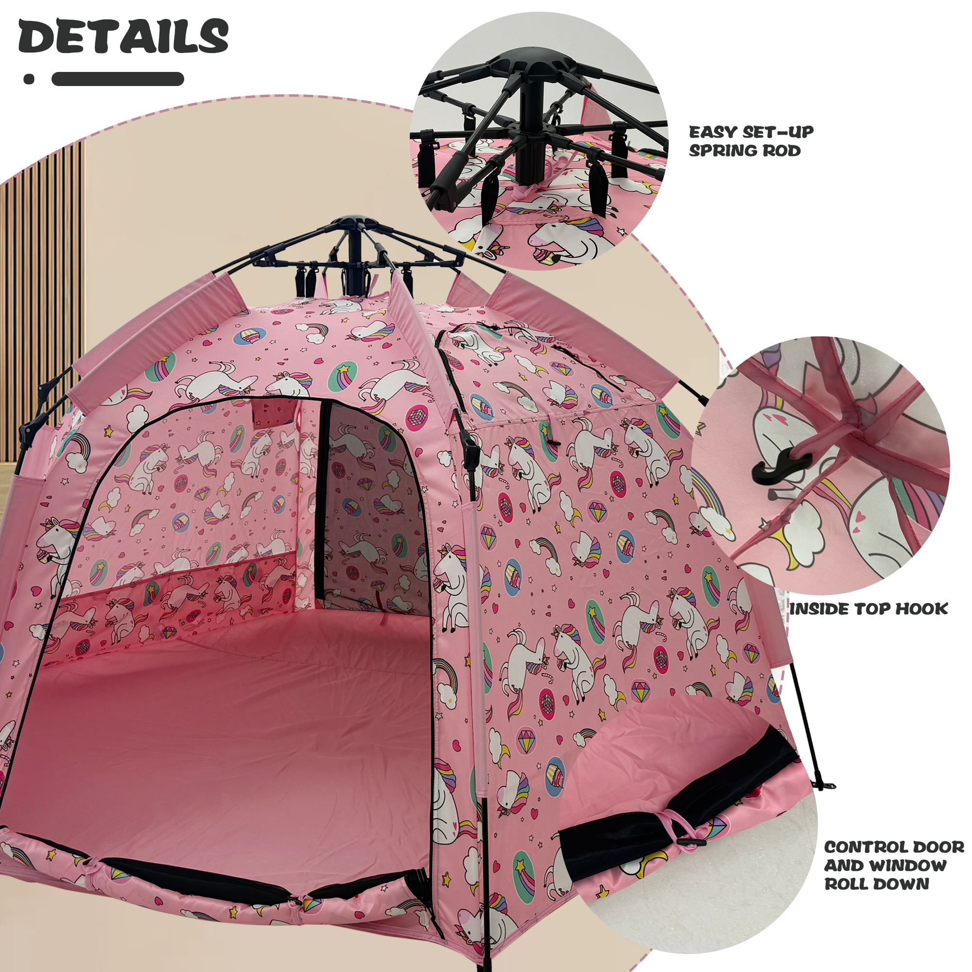 Kids Play Tent - Unicorn