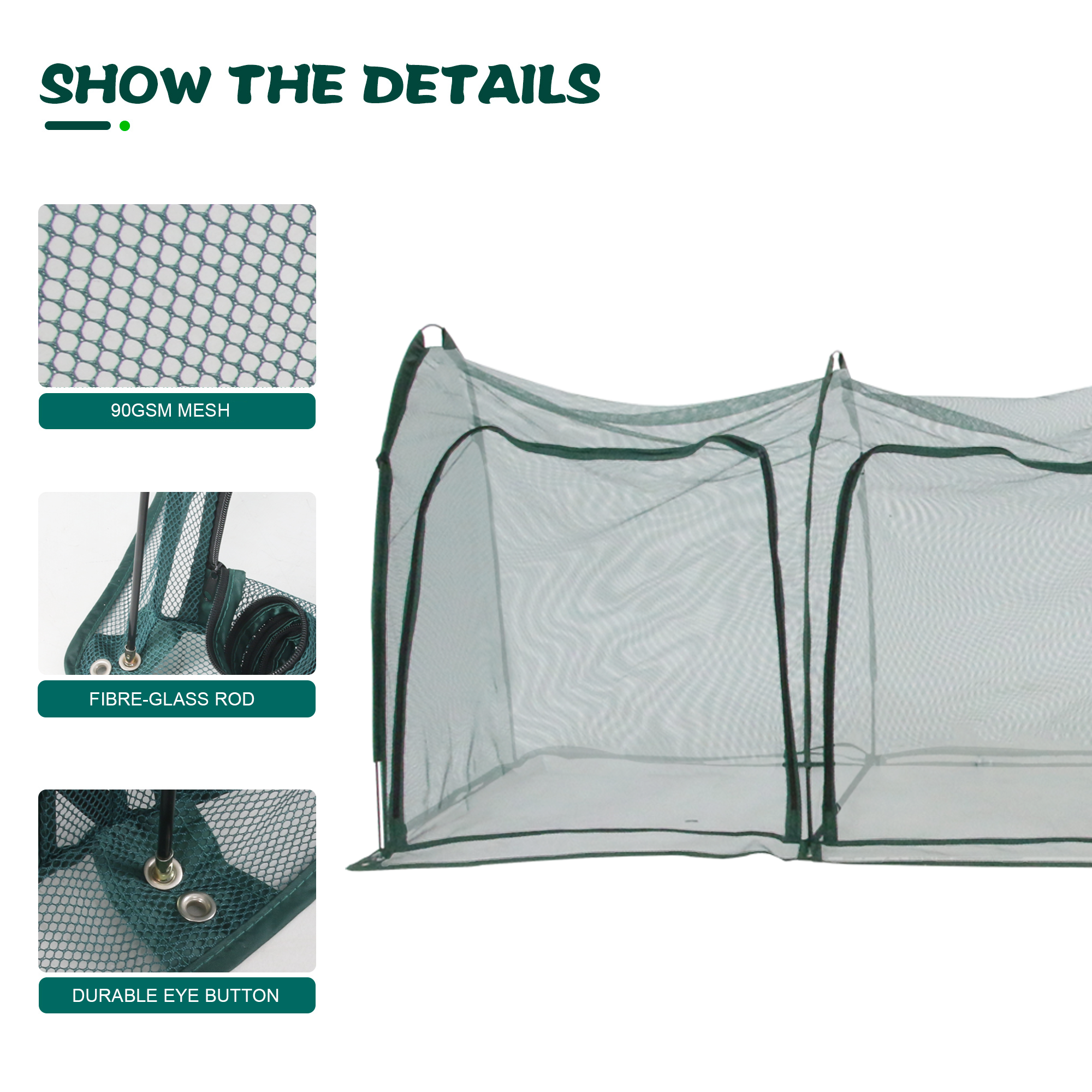 Flexible Gardening Tunnel 5m