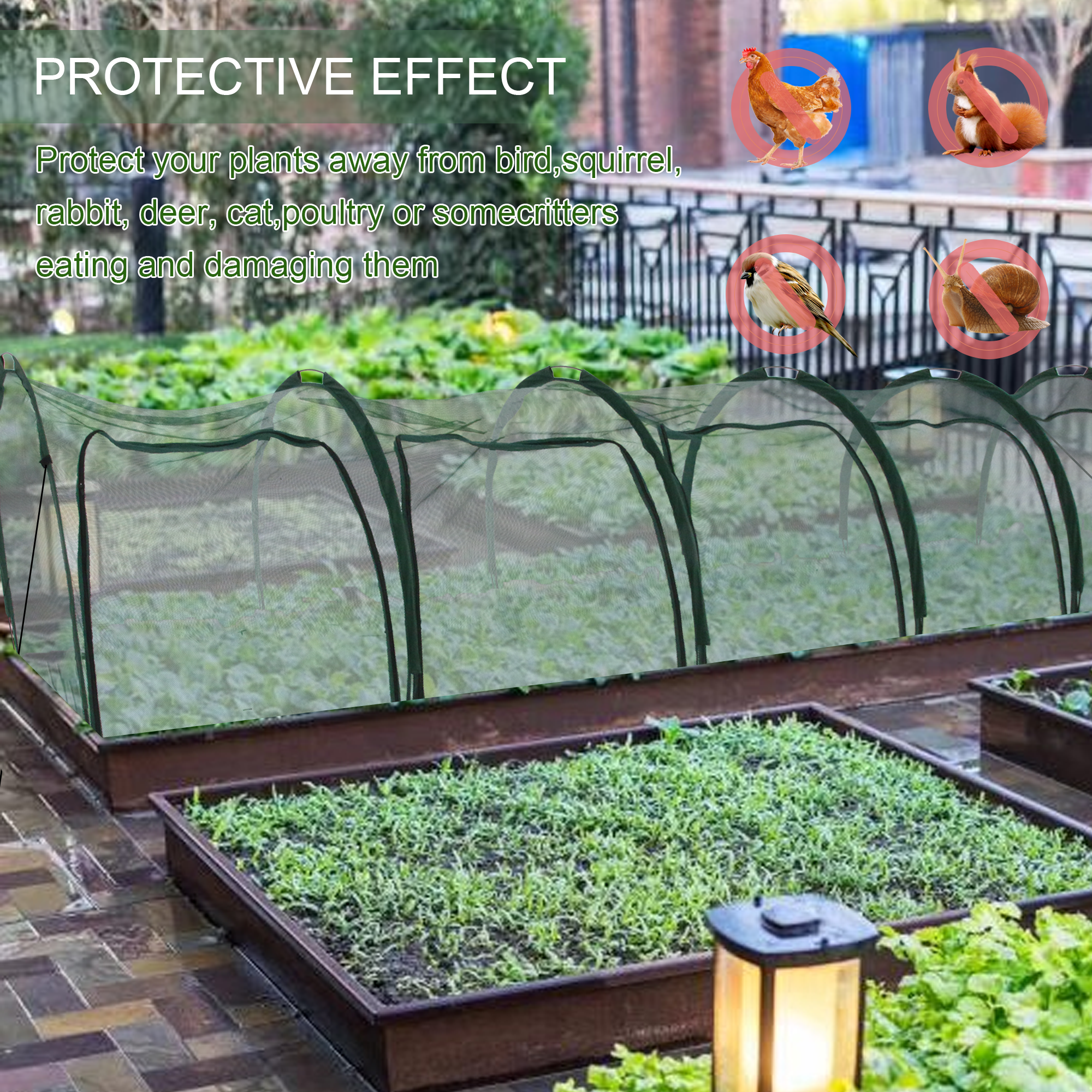 Flexible Gardening Tunnel 5m