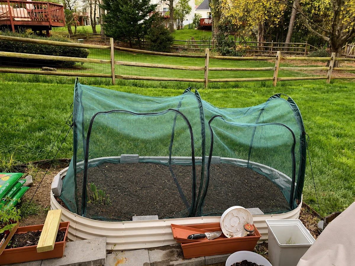 2m Flexible Gardening Tunnel Net | Row Cover