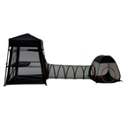 EXXO cat tower connected to tunnel and dome enclosure