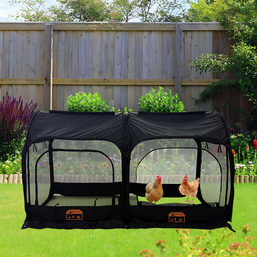 EXXO Collapsible Chicken Run