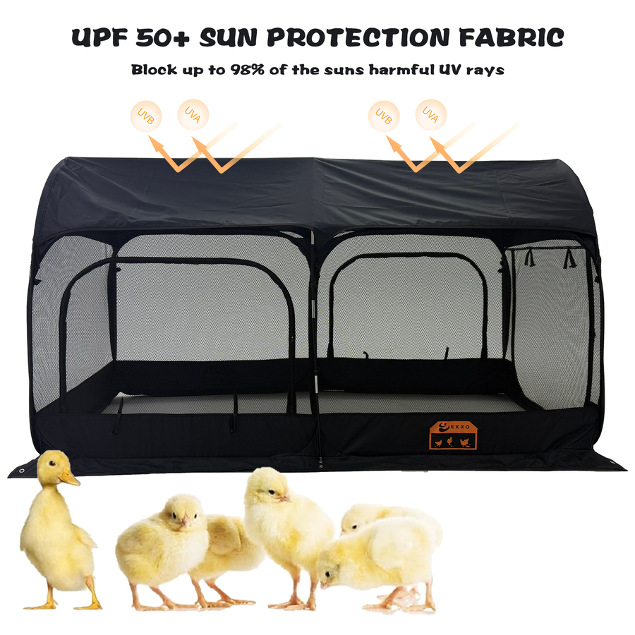 EXXO Foldable Chicken Run