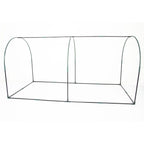 Frame diagram of EXXO 8x4x4ft greenhouse structure