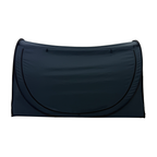 EXXO collapsible indoor privacy bed cover fully closed